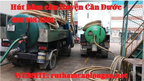 Hút hầm cầu Huyện Cần Đước giá thế nào ?