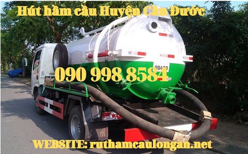 Hút hầm cầu Huyện Cần Đước giá rẻ ưu đãi 5% BH