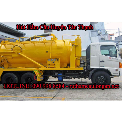 Hút hầm cầu huyện Tân Thạnh quy trình xử lý như thế nào ?