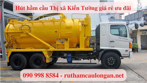 Hút hầm cầu Thị xã Kiến Tường giá rẻ ưu đãi 5% BH 4 năm Hút hầm cầu Thị xã Kiến Tường giá rẻ ưu đãi 5% BH 4 năm