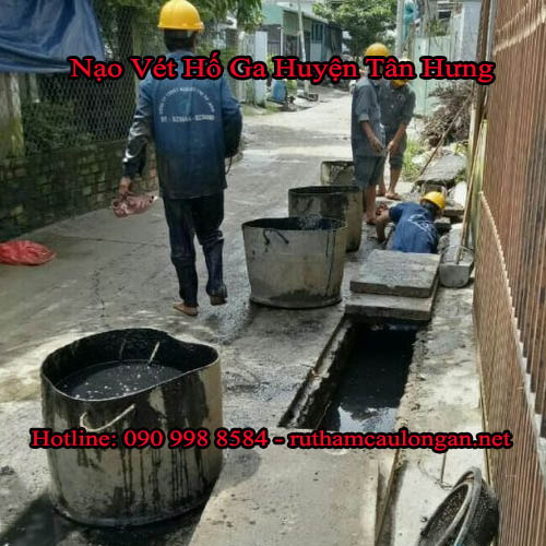 Nạo vét hố ga huyện Tân Hưng hạn chế sự cố được không? Nạo vét hố ga huyện Tân Hưng hạn chế sự cố được không?