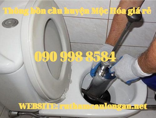Thông bồn cầu huyện Mộc Hóa giá cả bao nhiêu ?