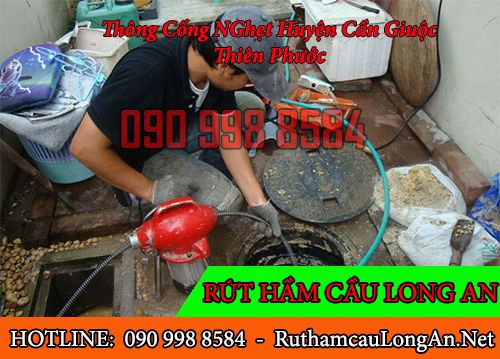 Thông cống nghẹt huyện Cần Giuộc giảm giá 4% BH 2 năm Thông cống nghẹt huyện Cần Giuộc giảm giá 4% BH 2 năm