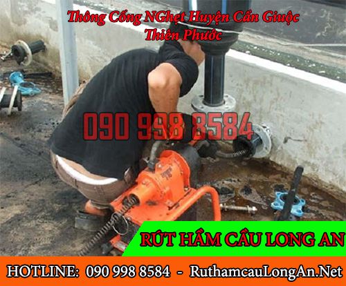 Thông cống nghẹt huyện Cần Giuộc giảm giá 4% BH 2 năm Thông cống nghẹt huyện Cần Giuộc giảm giá 4% BH 2 năm