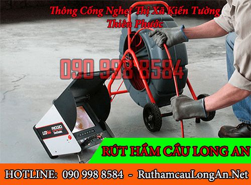 Thông cống nghẹt thị xã Kiến Tường ưu đãi 4% BH 3 năm