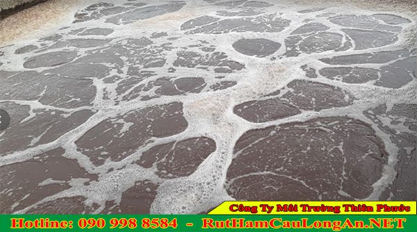 Hút bùn thải Long An giá rẻ Thiên Phước xử lý bùn thải KCN KCX