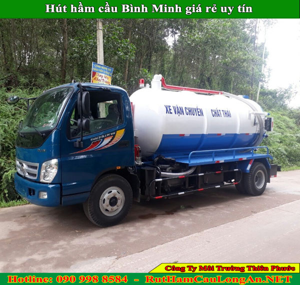 Hút hầm cầu Bình Minh Thiên Phước giá rẻ 90k BH dài hạn