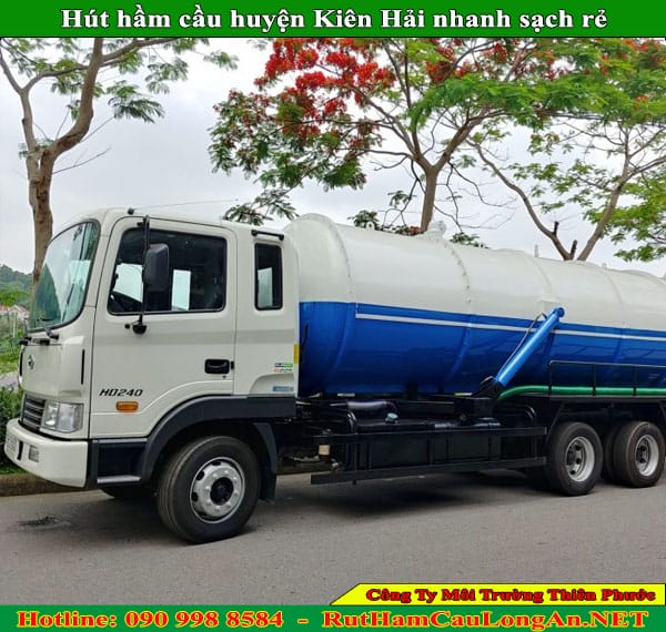 Hút hầm cầu huyện Kiên Hải Thiên Phước sạch nhanh rẻ