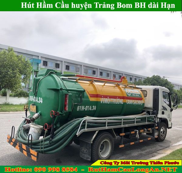 Hút hầm cầu huyện Trảng Bom Thiên Phước giá rẻ chỉ 100k