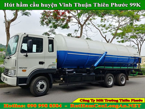 Hút hầm cầu huyện Vĩnh Thuận nhanh chóng, gia rẻ chỉ từ 99K