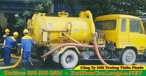 Hút hầm cầu quận Bình Tân Thiên Phước giá chỉ 99k, BH 2 năm