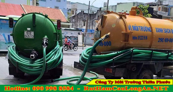 Hút hầm cầu quận Bình Tân Thiên Phước giá chỉ 99k, BH 2 năm