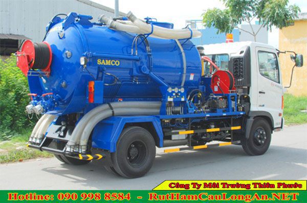 Hút hầm cầu quận Bình Tân Thiên Phước giá chỉ 99k, BH 2 năm