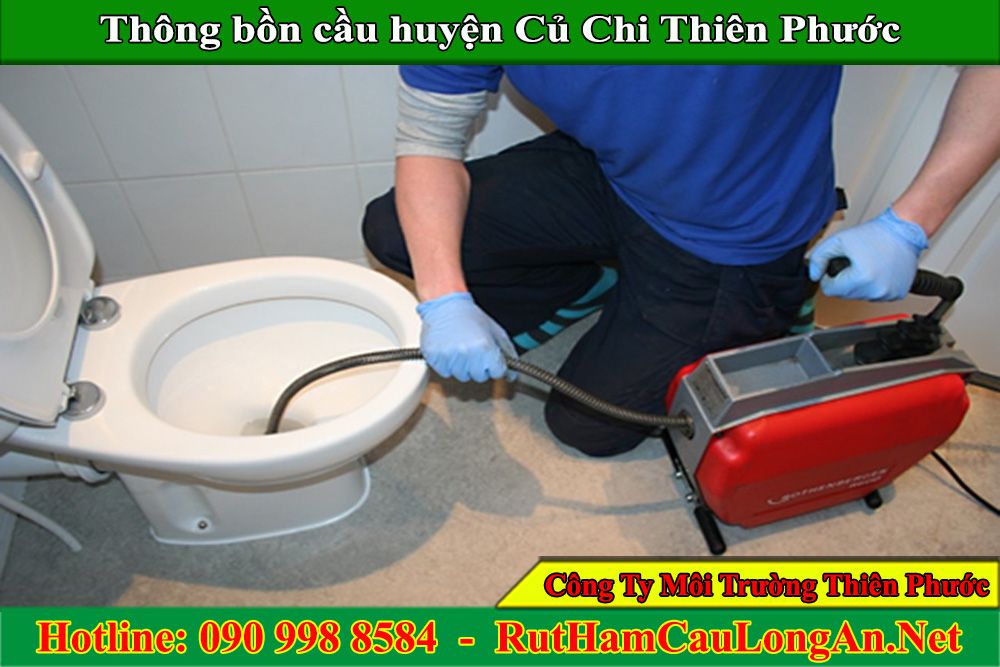 Thông bồn cầu Phường Chợ Quán trọn gói 100k BH 2 năm