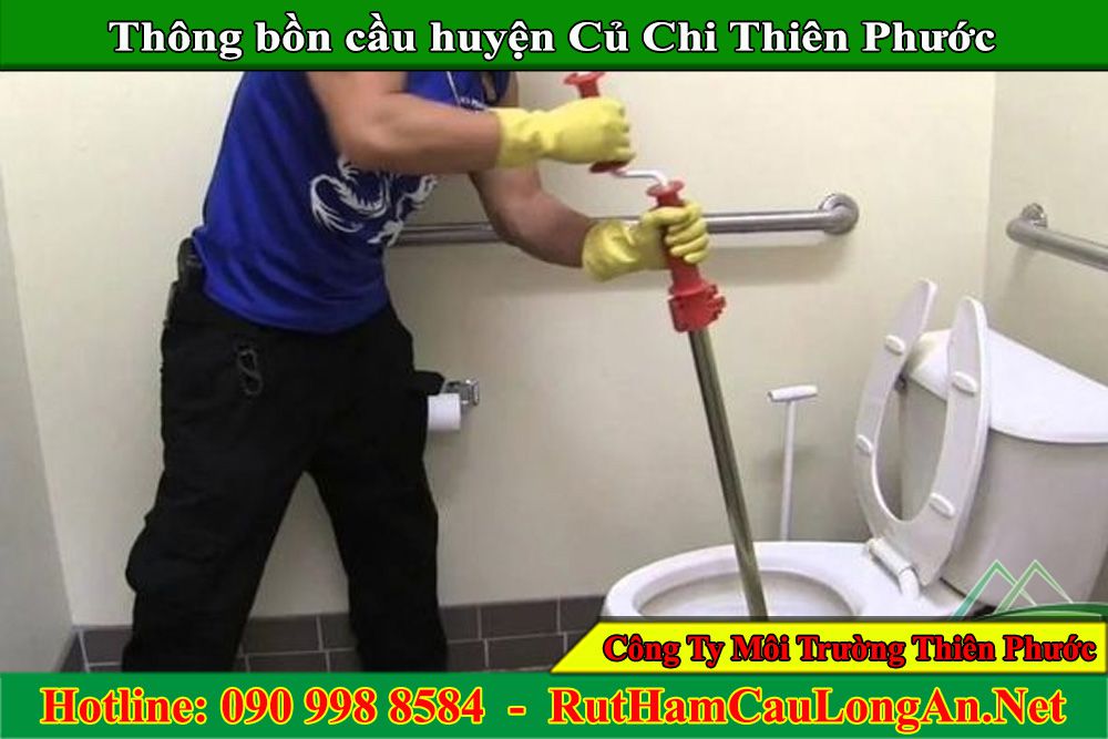 Thông bồn cầu Phường Chợ Quán trọn gói 100k BH 2 năm