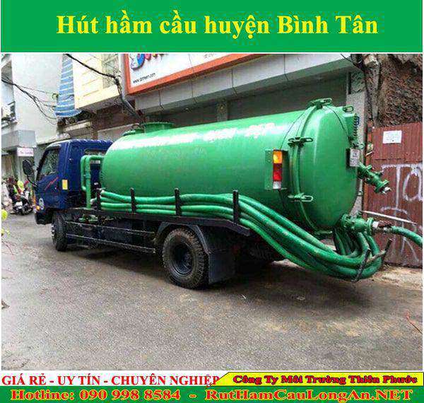 Hút hầm cầu huyện Bình Tân Thiên Phước chất lượng cao từ 99K