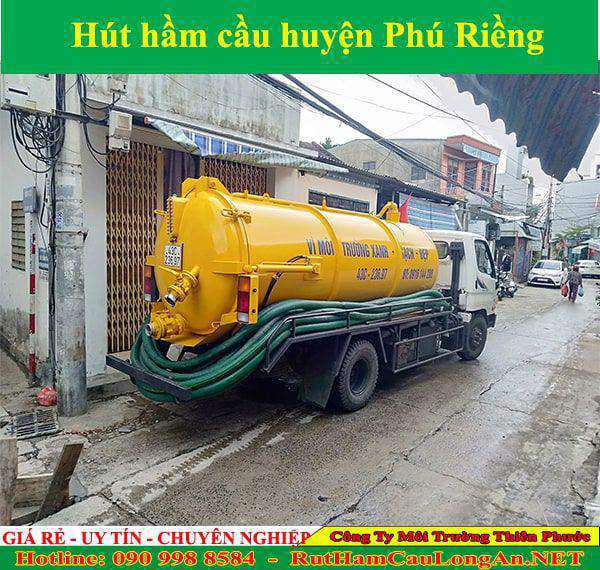 Hút hầm cầu huyện Phú Riềng Thiên Phước nhanh gọn ưu đãi 99K