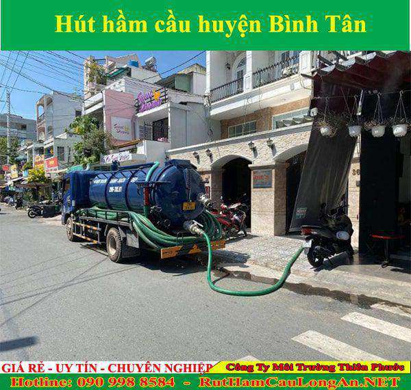 Hút hầm cầu huyện Bình Tân Thiên Phước chất lượng cao từ 99K