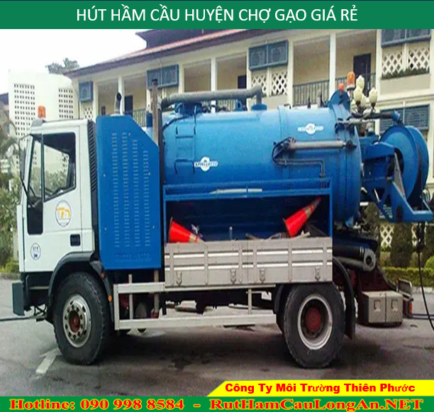 hút hầm cầu huyện Chợ Gạo
