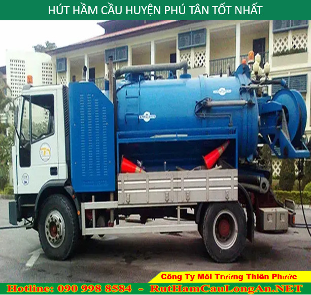 hút hầm cầu huyện Phú Tân