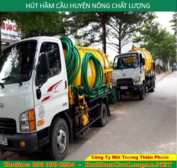 hút hầm cầu huyện Tam Nông