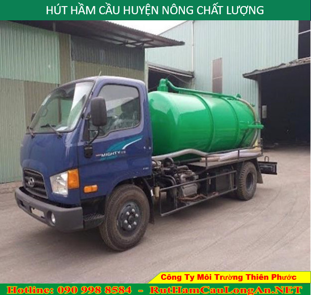 hút hầm cầu huyện Tam Nông