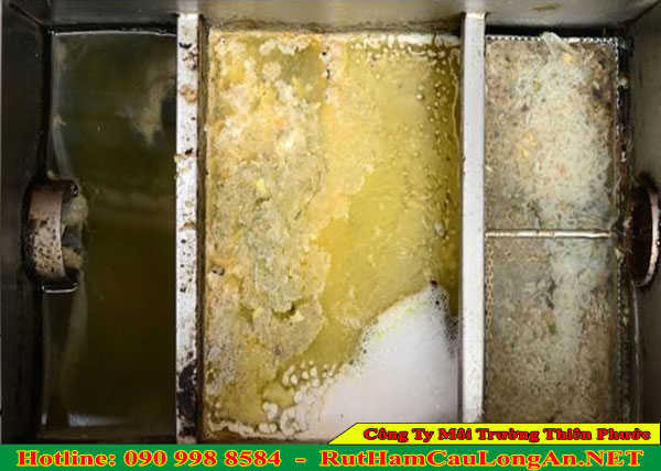 Hút hầm mỡ tại Long An